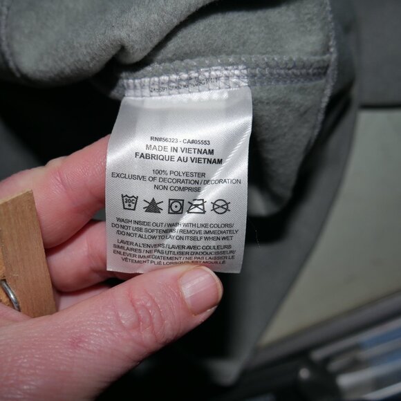 Nike Dri-Fit Fleece Hoodie Men's Size XL Tall XLT Heather Gray Therma-Fit NWT - Picture 6 of 8